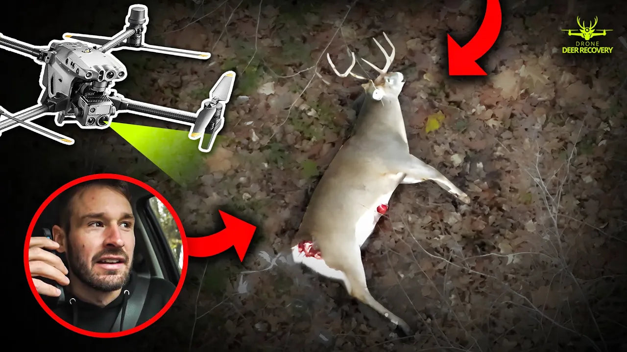 Most Insane! Drone Deer Recovery Morning Ever: not clickbait