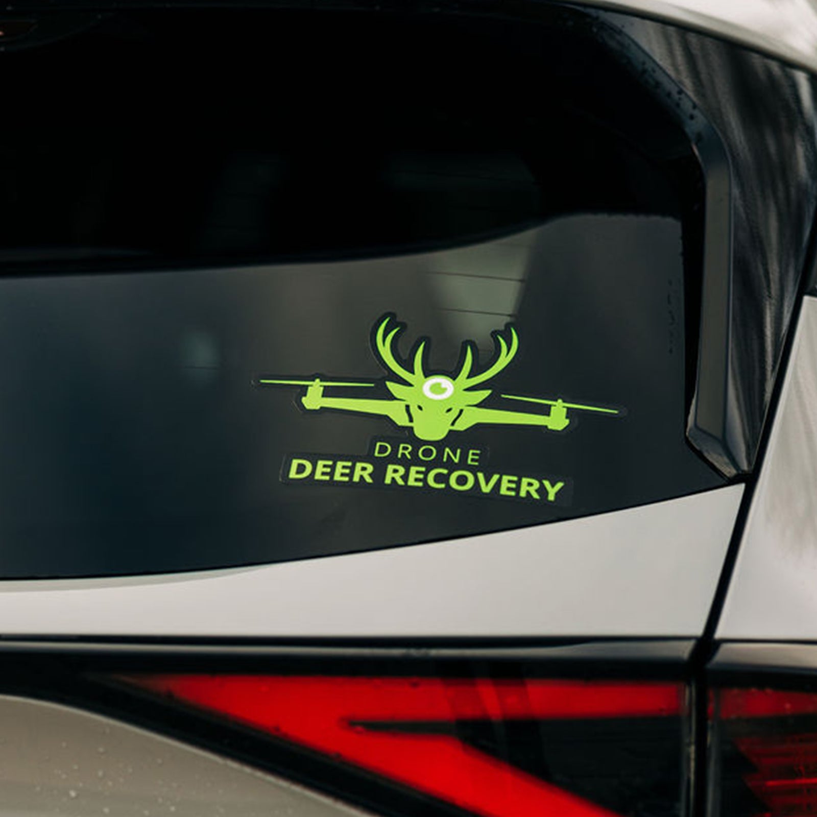 Large Drone Deer Recovery Decals